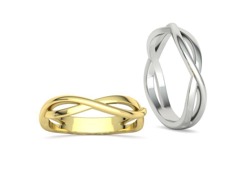 Sofia Jewelry Collection 4 Ring set 3dprint models  _44