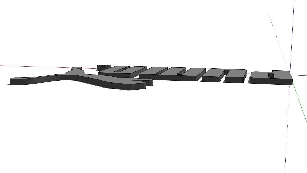 Puma Logo 3D print model_3