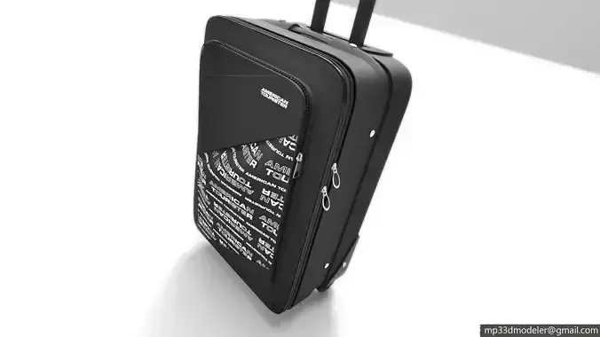 American Tourister bag 3D model