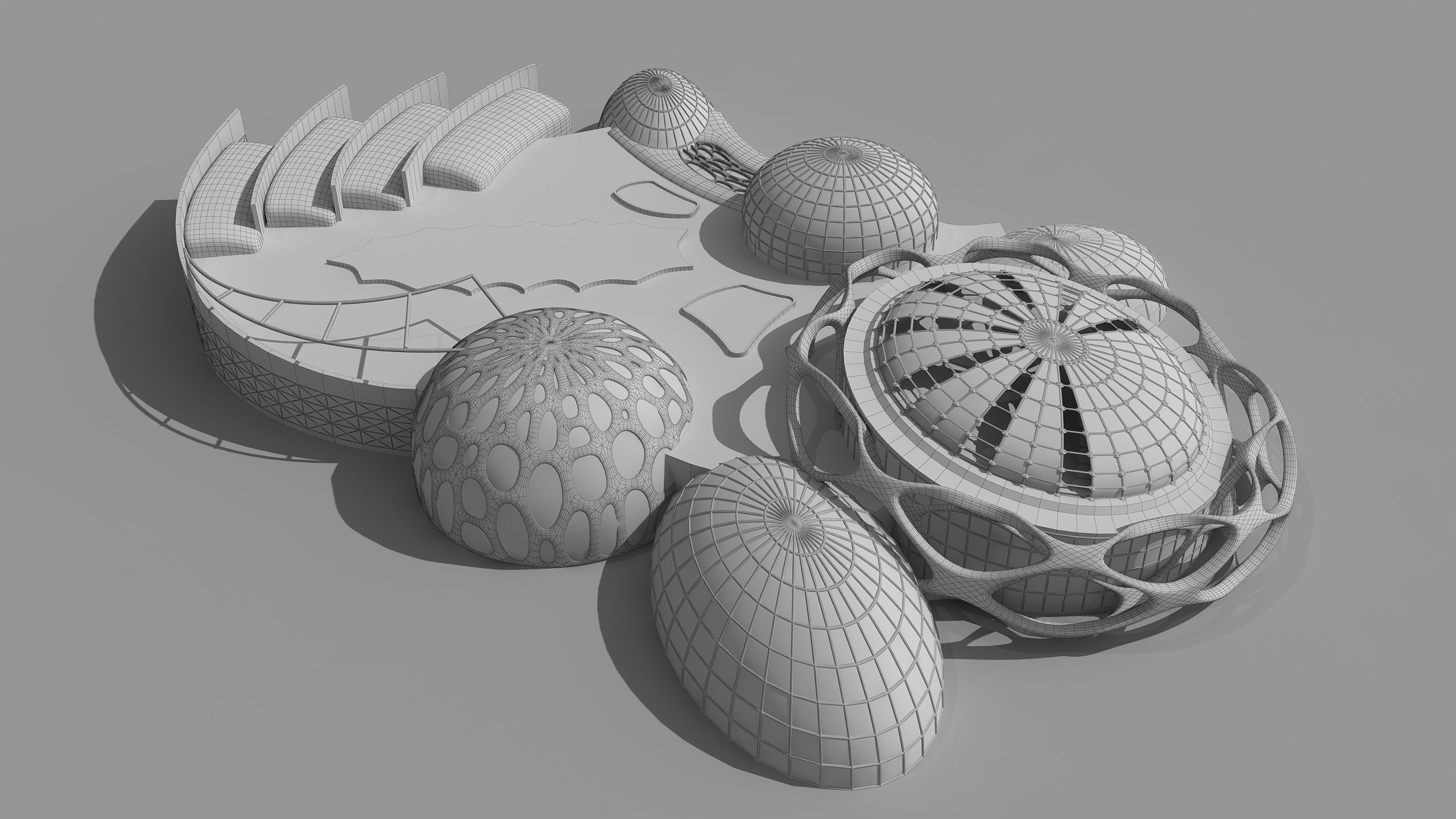 0100 - Organic Building 3D model_11