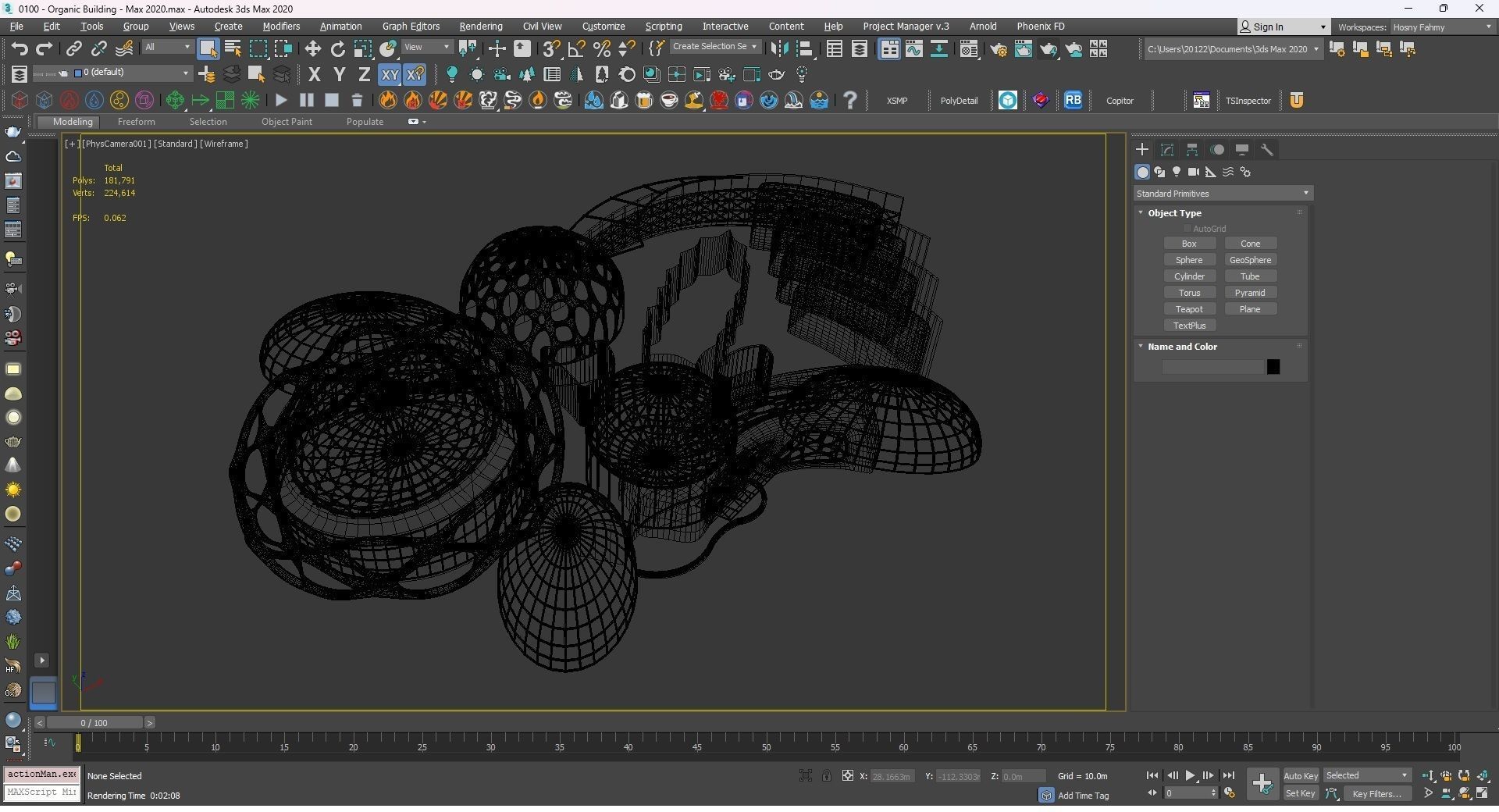 0100 - Organic Building 3D model_23