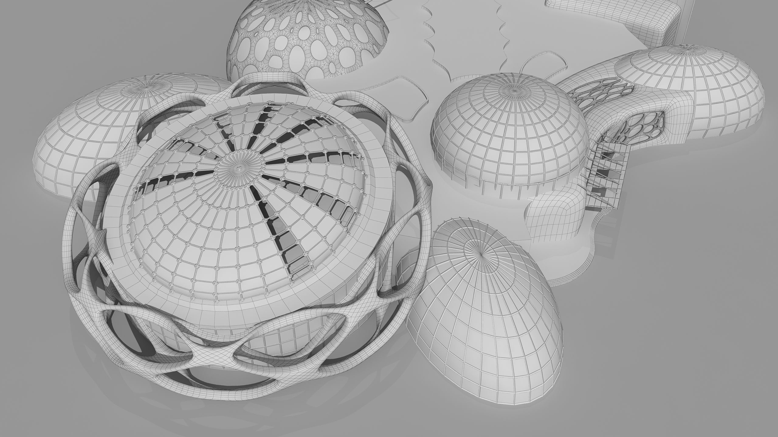 0100 - Organic Building 3D model_18