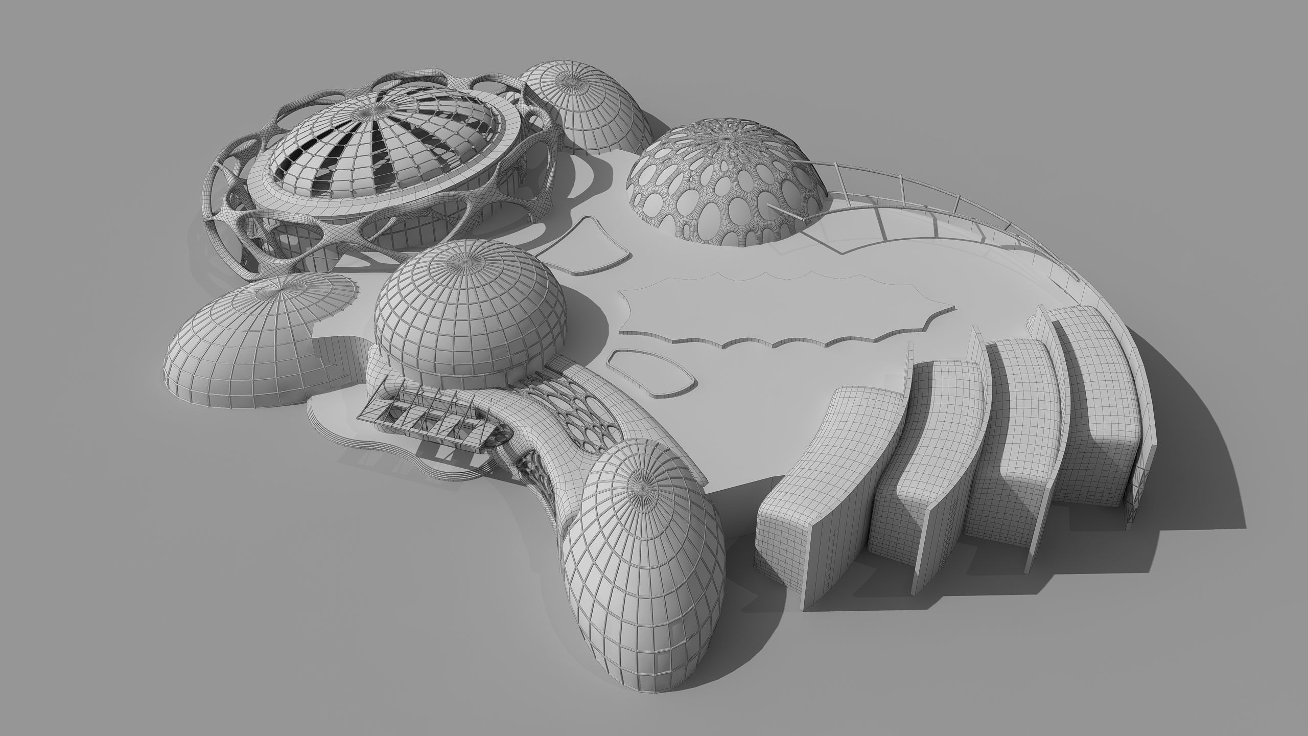 0100 - Organic Building 3D model_13