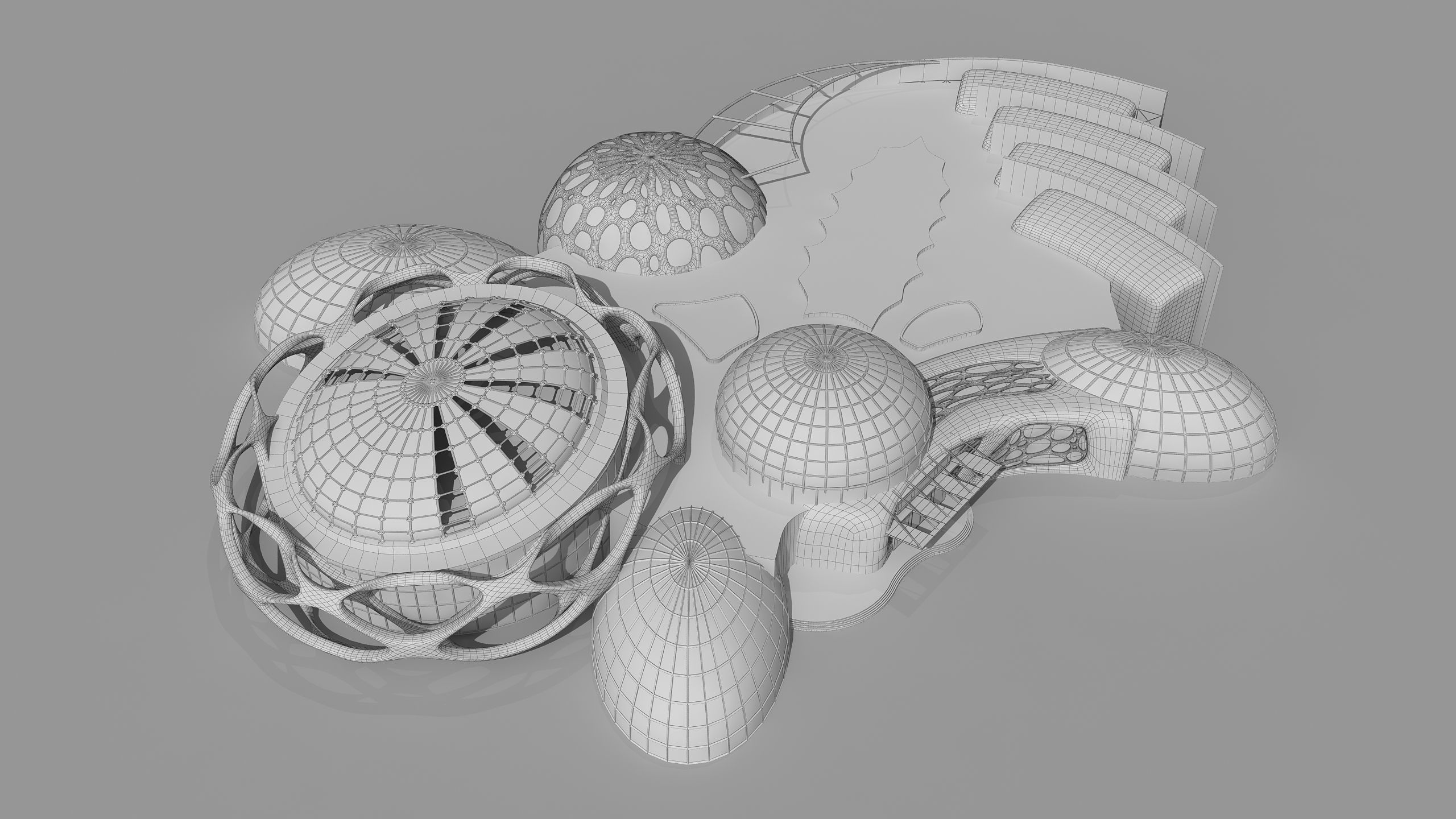 0100 - Organic Building 3D model_10