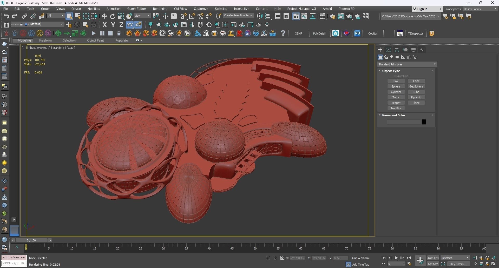 0100 - Organic Building 3D model_21