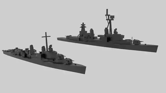 Gearing class FRAM I Bundle - Models for small scale printing 3D print model