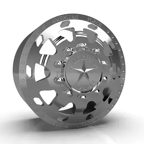 AMERICAN FORCE J04 BLOCK DRW WHEEL 3D print model