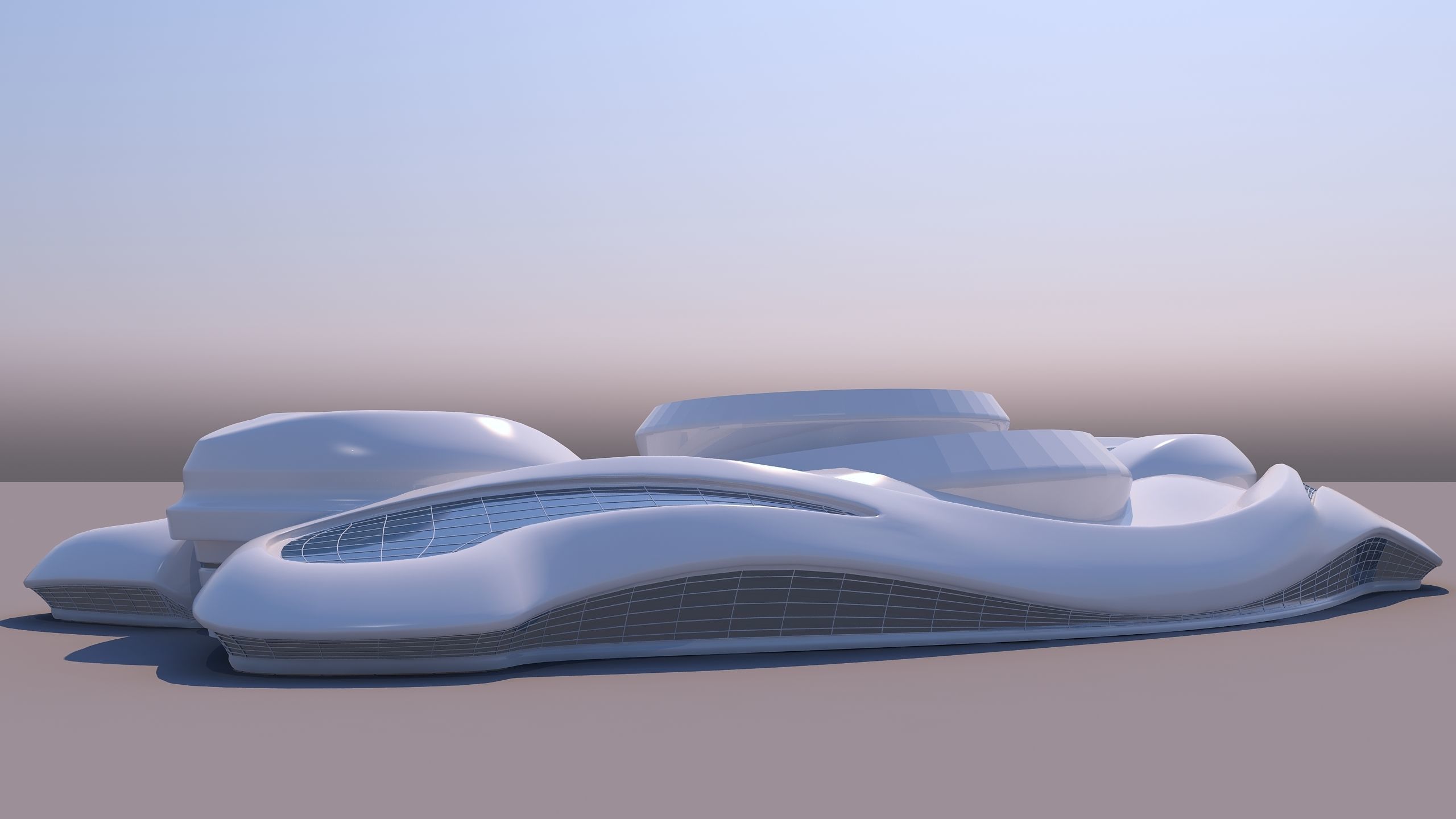 0102 - Organic Building 3D model_9