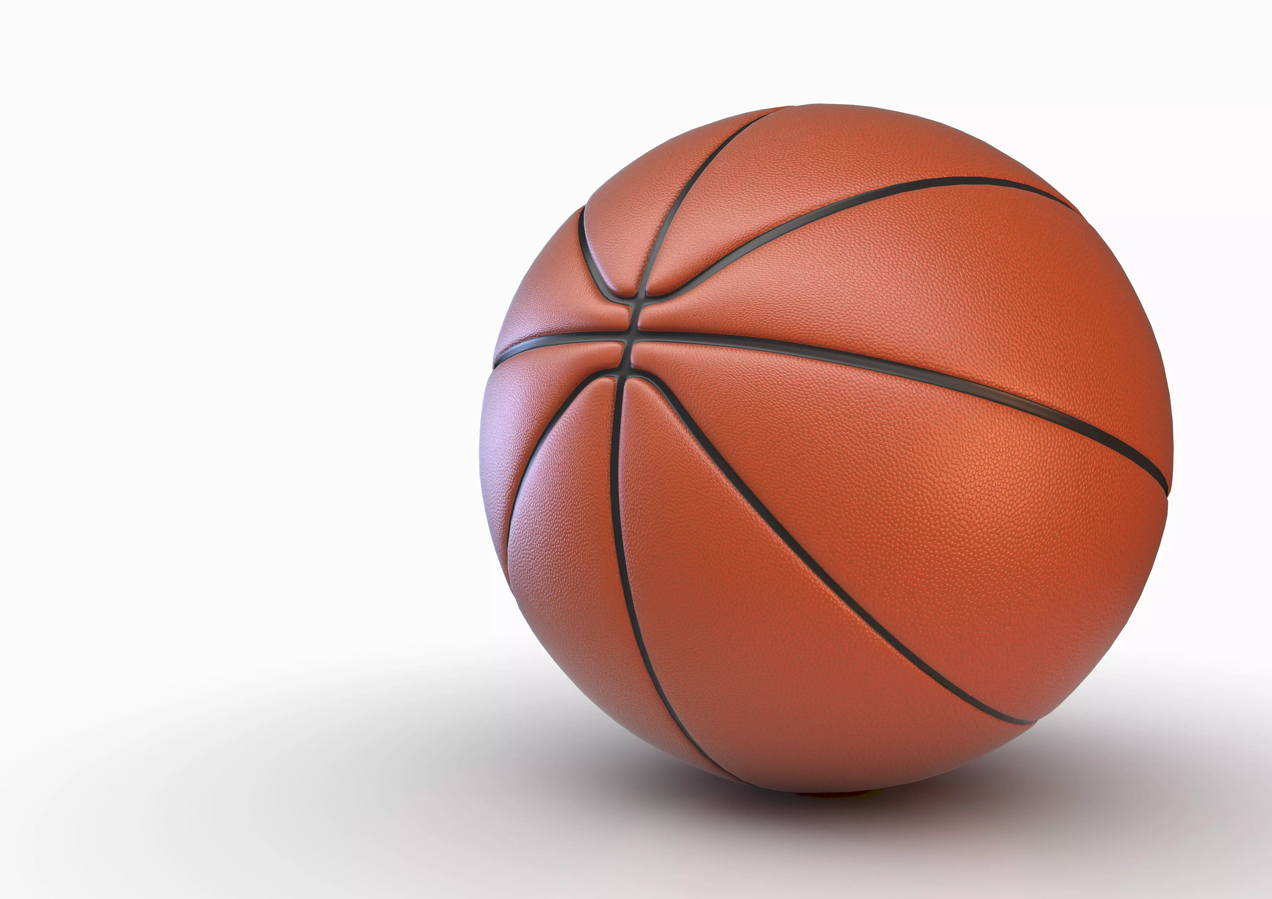 Basketball ball 3D model_0
