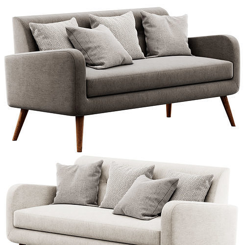 Araceli Sofa By Hashtag Home 3D model 2