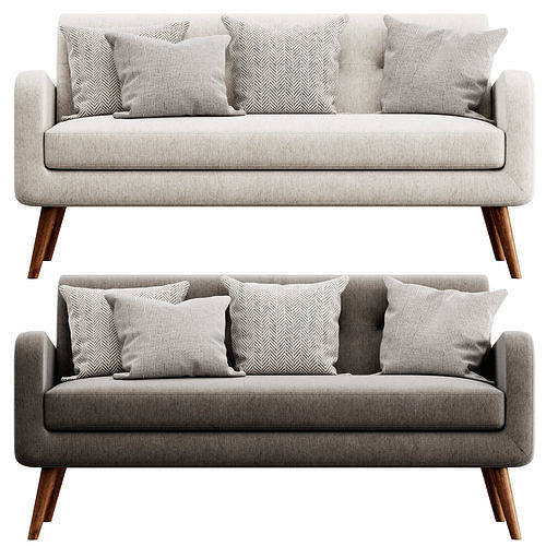 Araceli Sofa By Hashtag Home 3D model 3