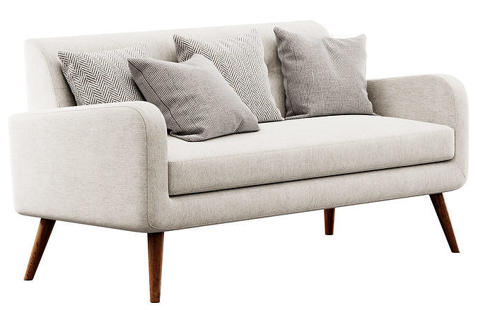 Araceli Sofa By Hashtag Home 3D model 6