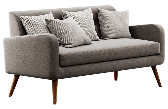 Araceli Sofa By Hashtag Home 3D model 5