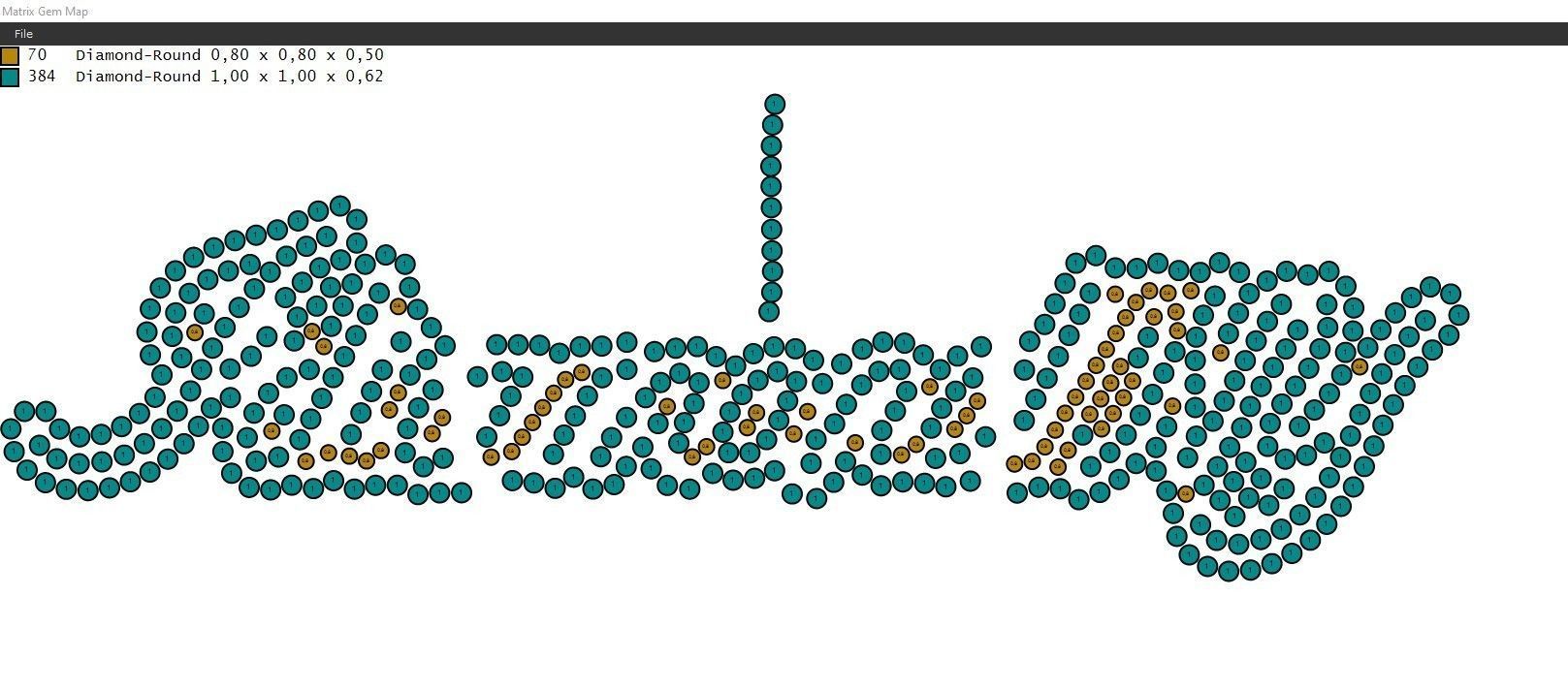 Model 1071 IdiamondNY Name Plate Diamond Pendant  3D print model_6