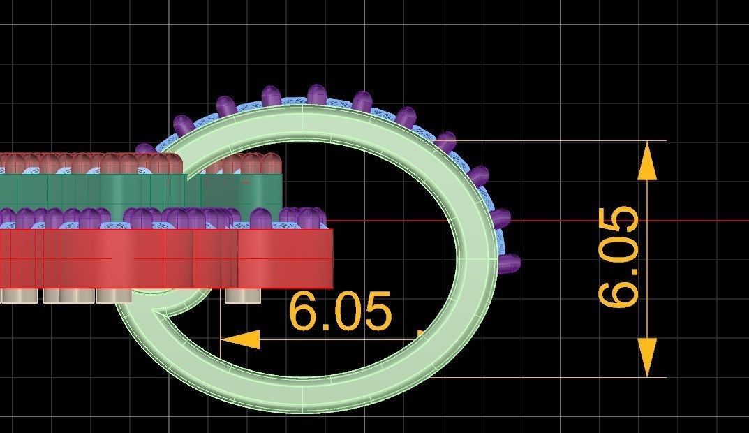 Model 1071 IdiamondNY Name Plate Diamond Pendant  3D print model_15