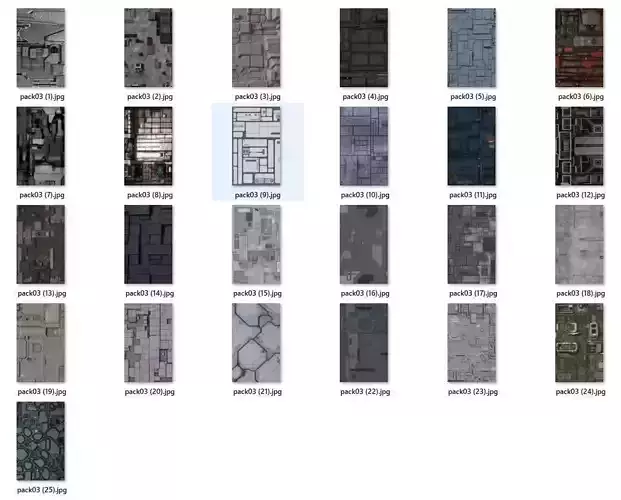 SCI-FI TEXTURE SET 03 Texture