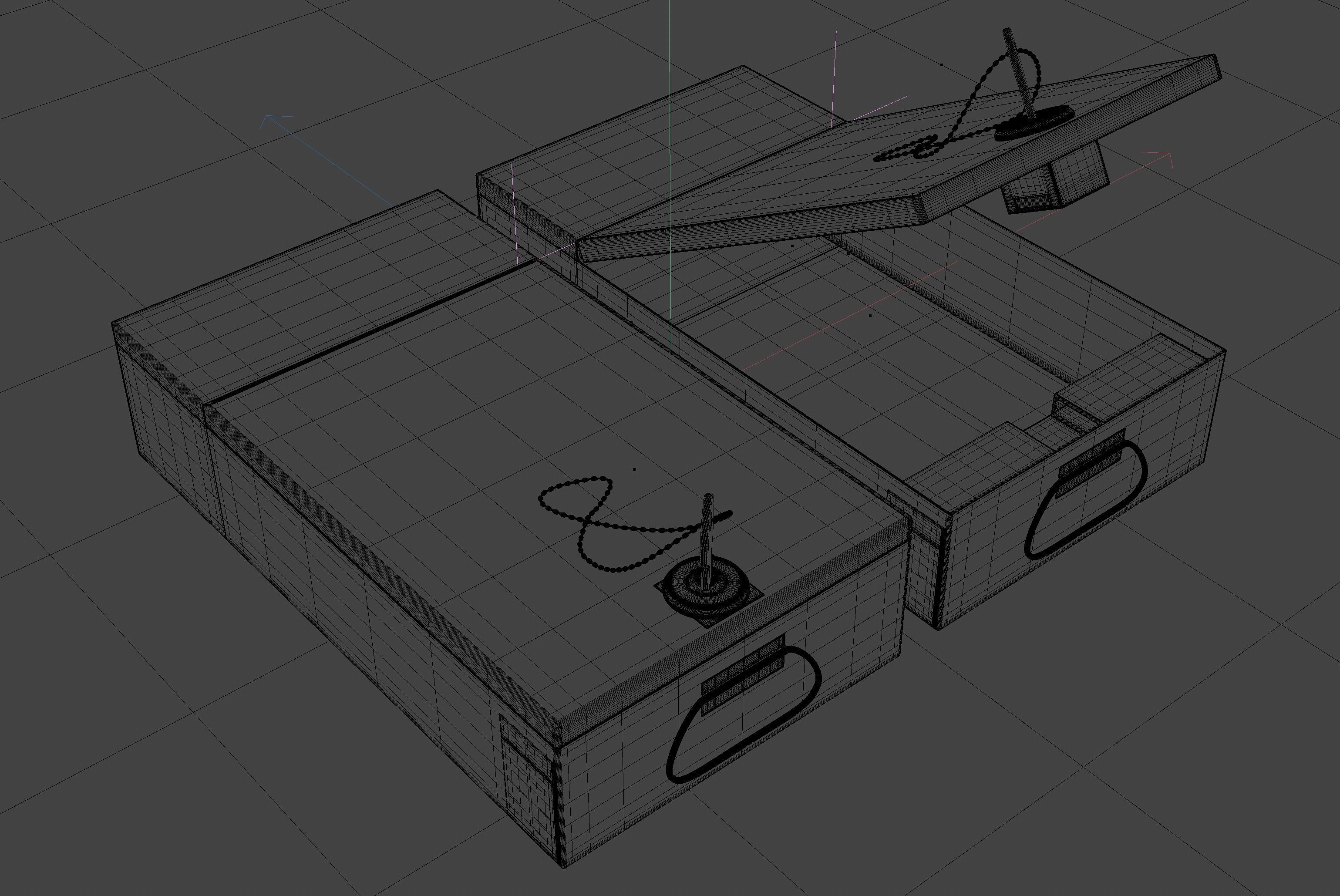 Safe Deposit Box 3D model_3