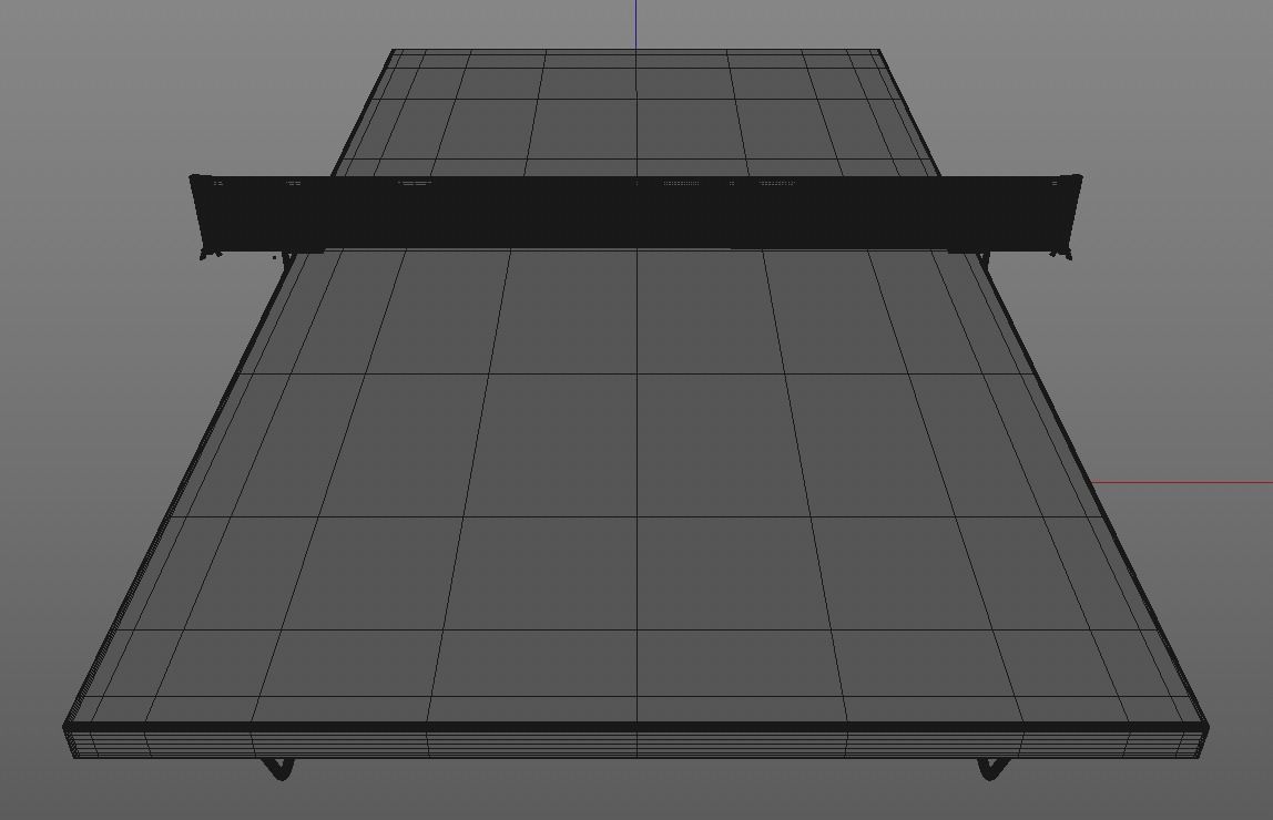 Table Tennis Table 3D model_5