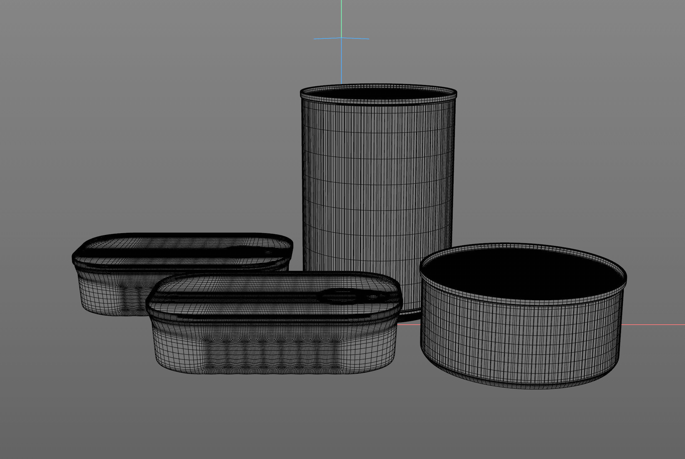 Tin Cans 3D model_3