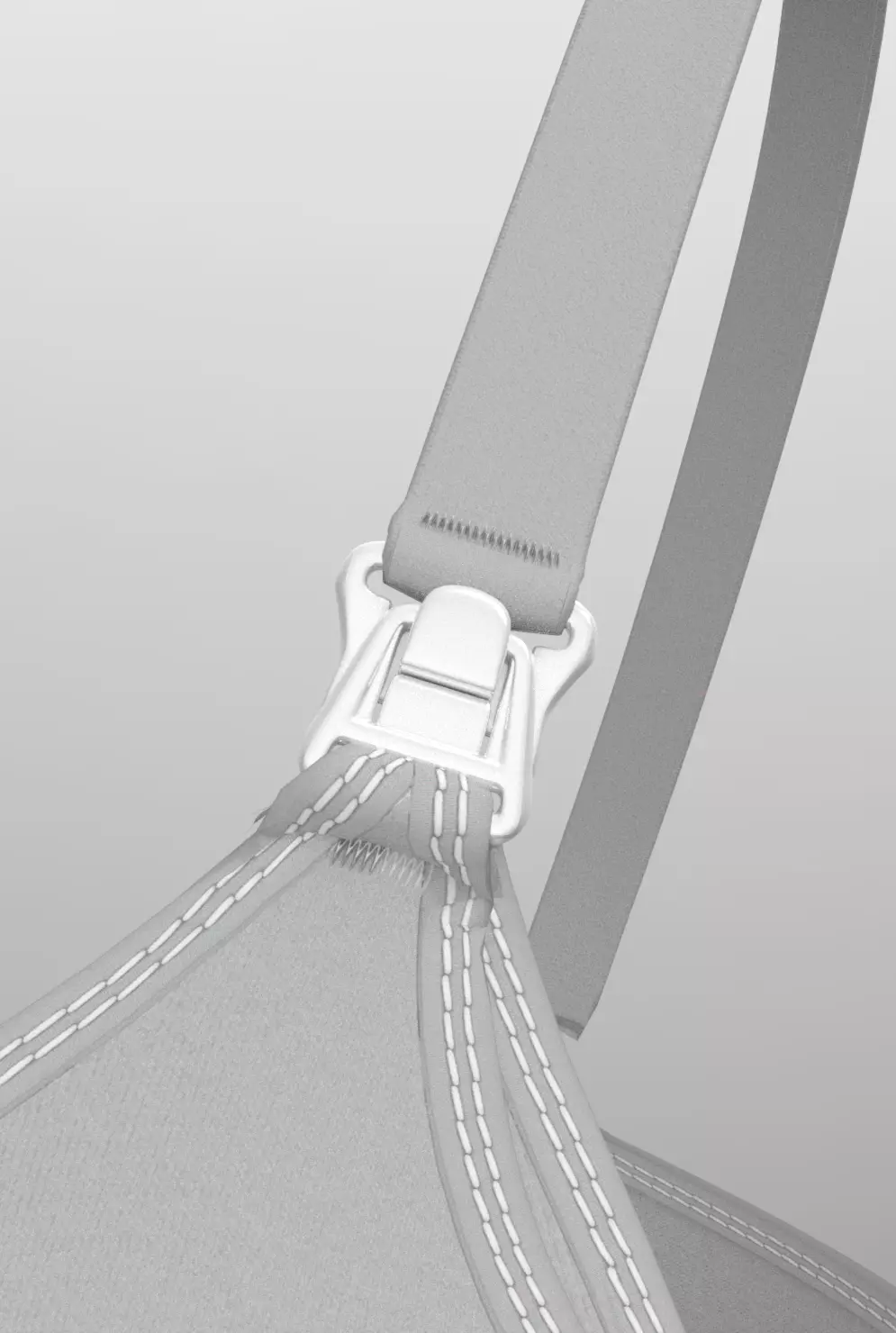 Maternity Nursing Bra Strap CLIP 3D model