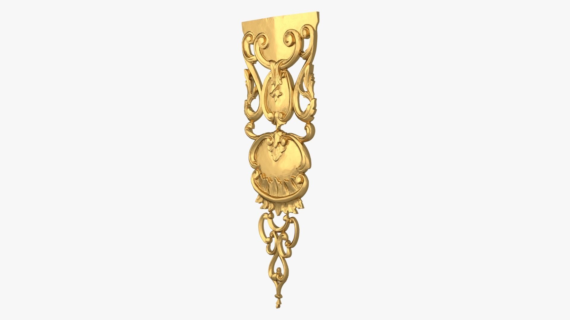 Classic decor ornament 272 3D print model_2