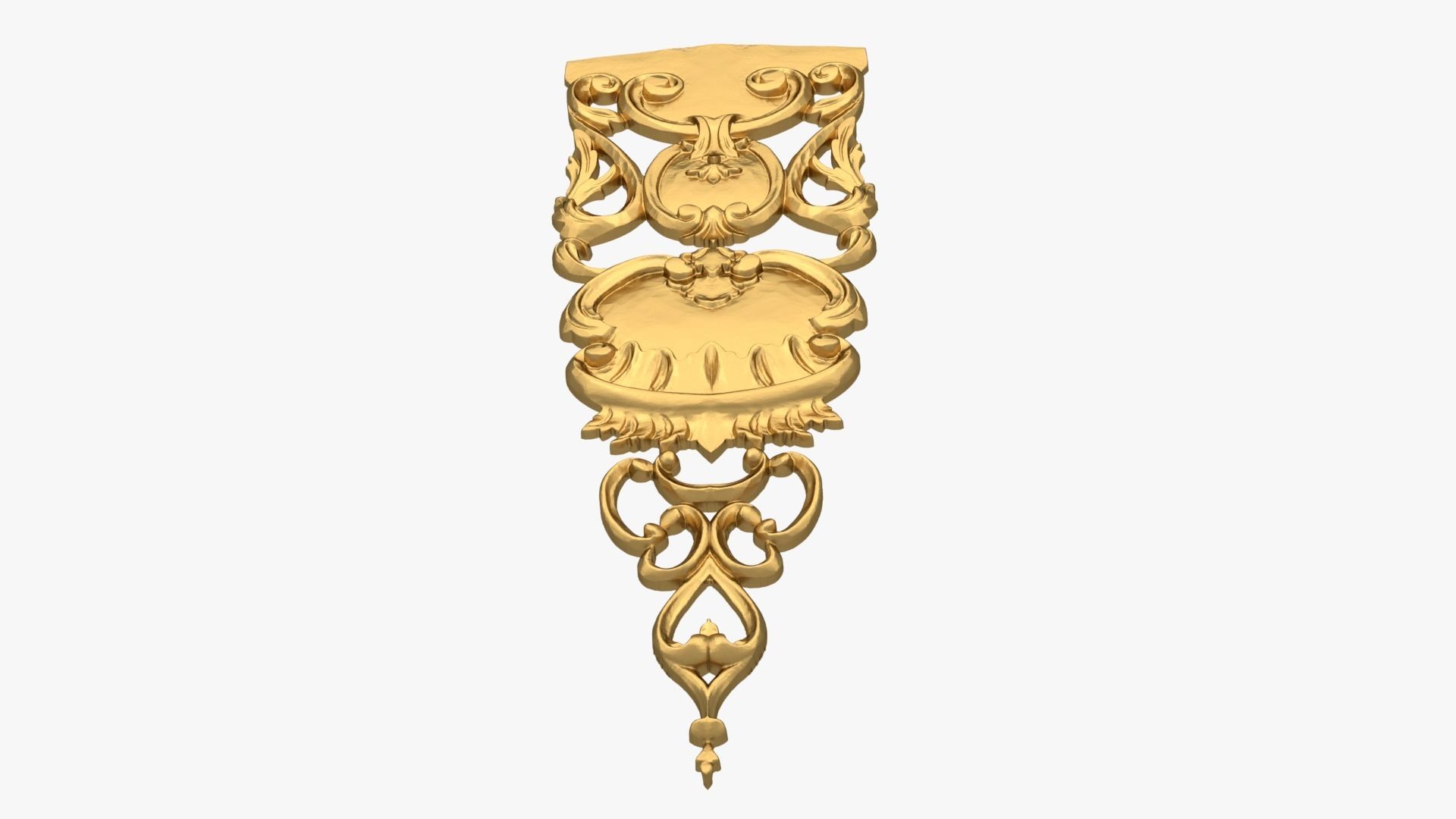 Classic decor ornament 272 3D print model_3