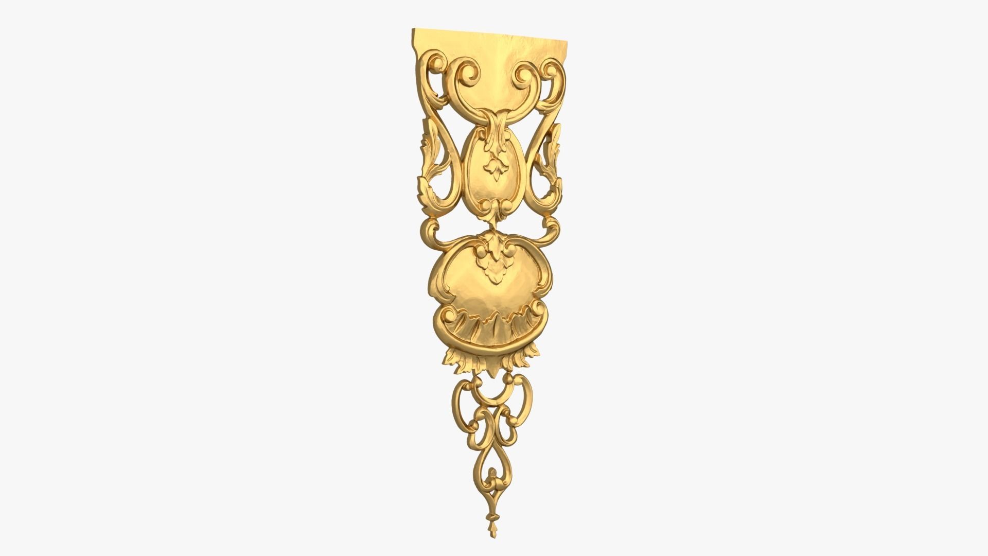 Classic decor ornament 272 3D print model_1