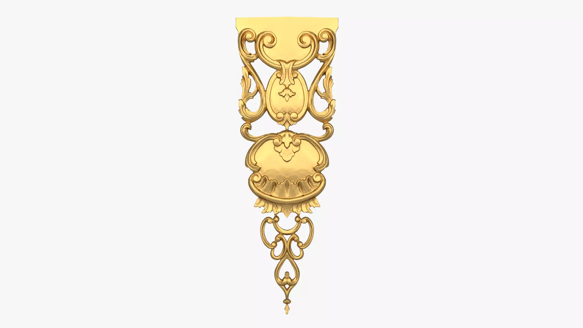 Classic decor ornament 272 3D print model_0