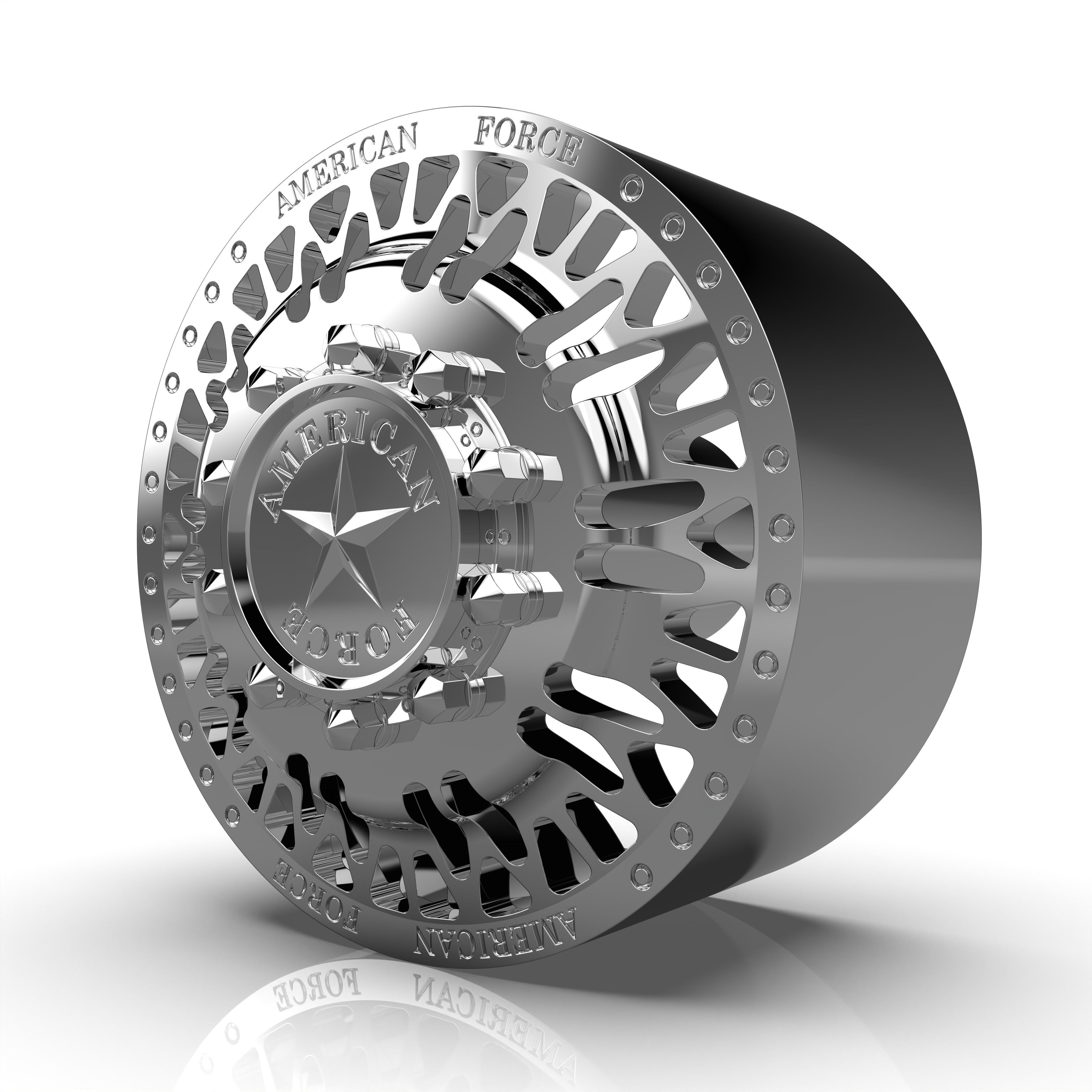 AMERICAN FORCE N16 SHOVE DRW WHEEL 3D model_2
