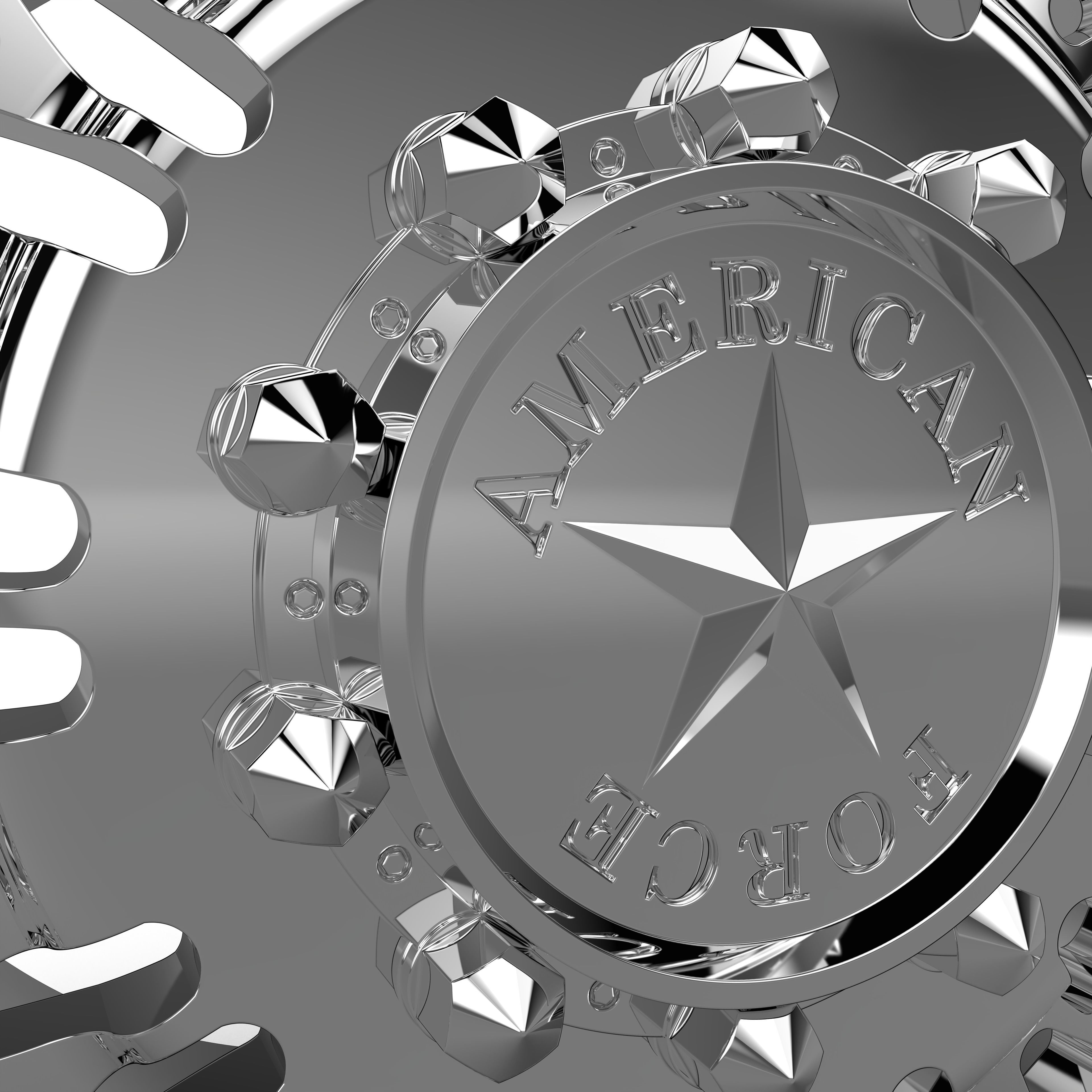 AMERICAN FORCE N16 SHOVE DRW WHEEL 3D model_4