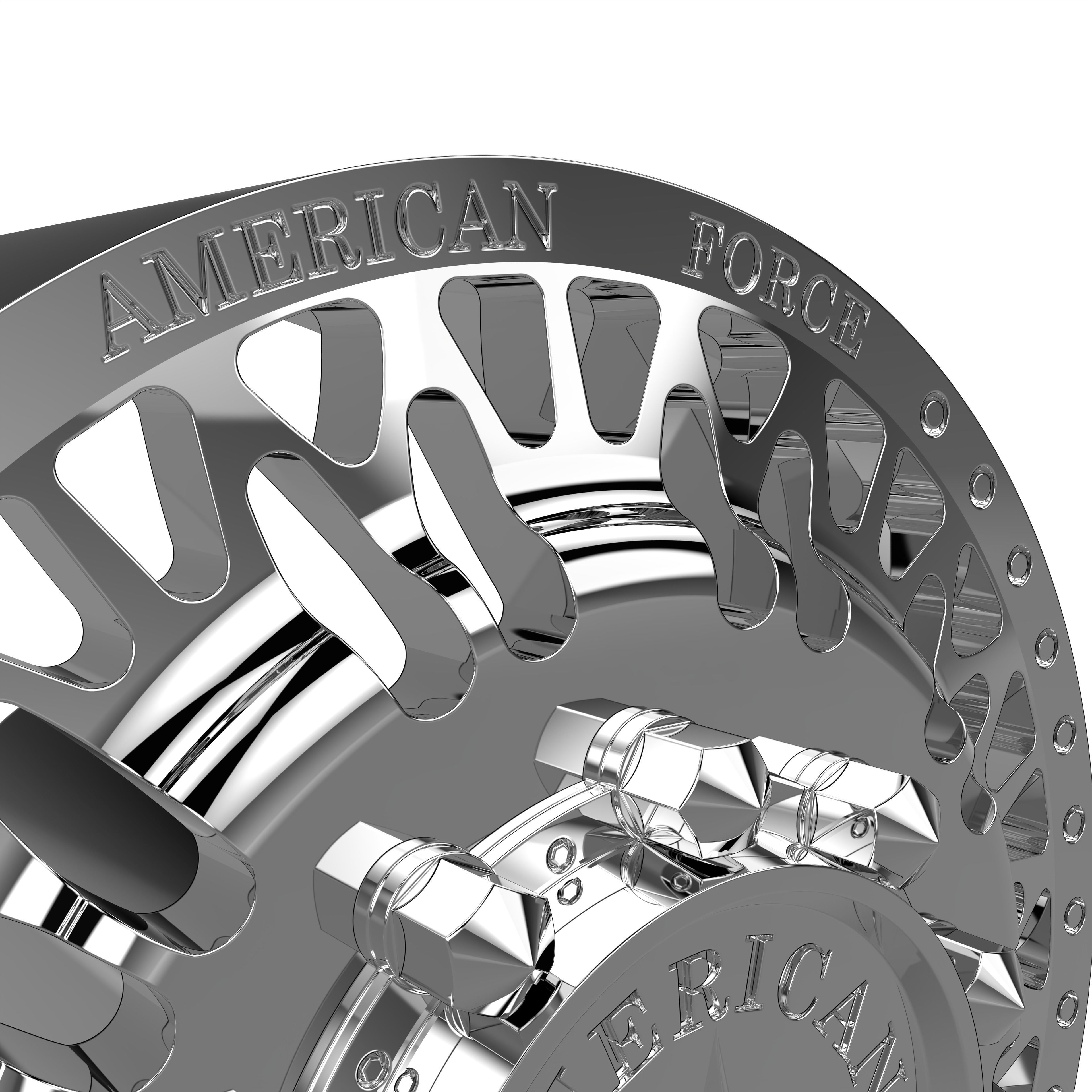AMERICAN FORCE N16 SHOVE DRW WHEEL 3D model_5