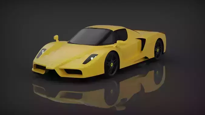 Ferrari Enzo Stl V2 Detailed 3D print model