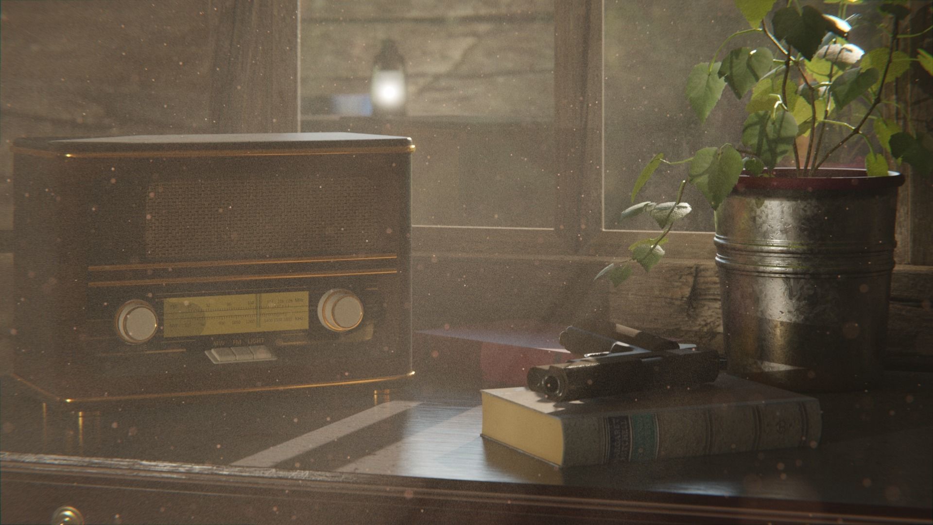 Cabin in the Woods 3d Scene 3D model_7