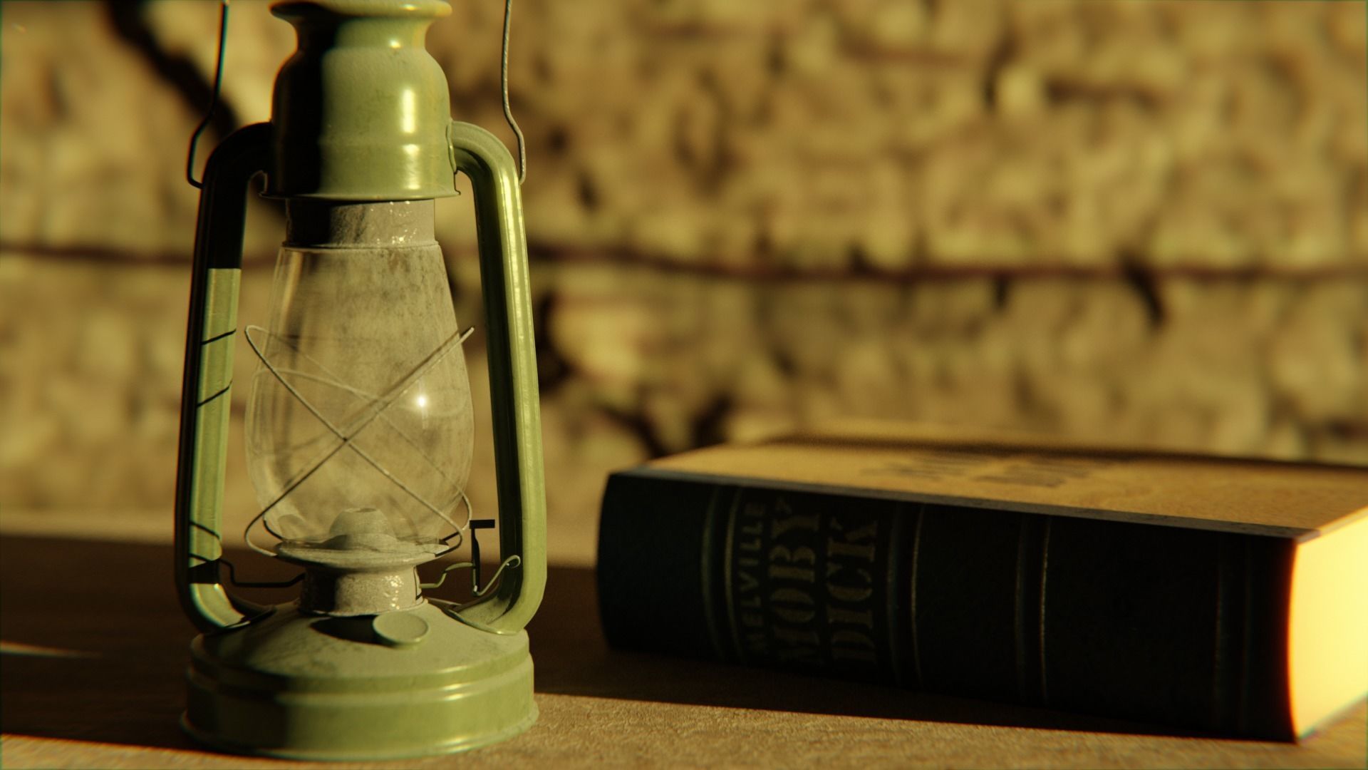 Cabin in the Woods 3d Scene 3D model_12