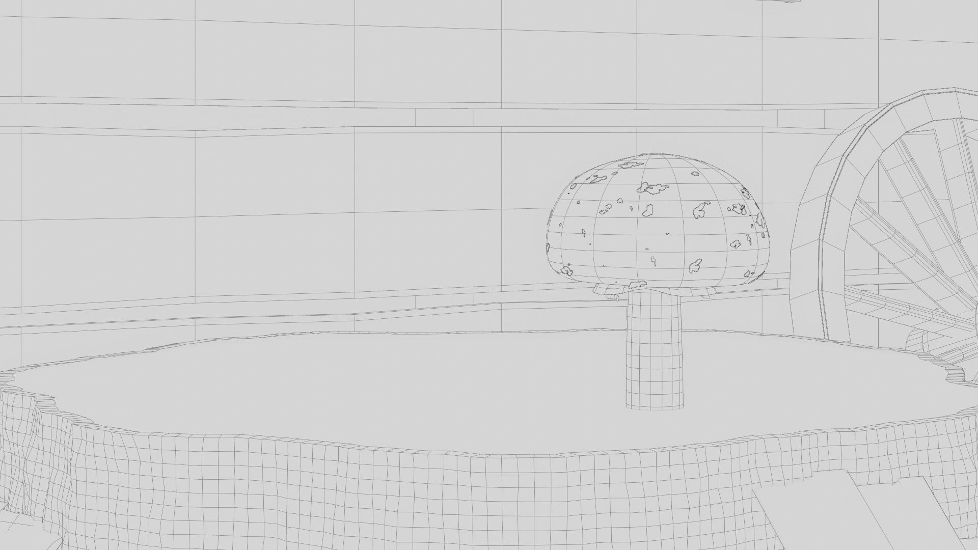 Cabin in the Woods 3d Scene 3D model_20