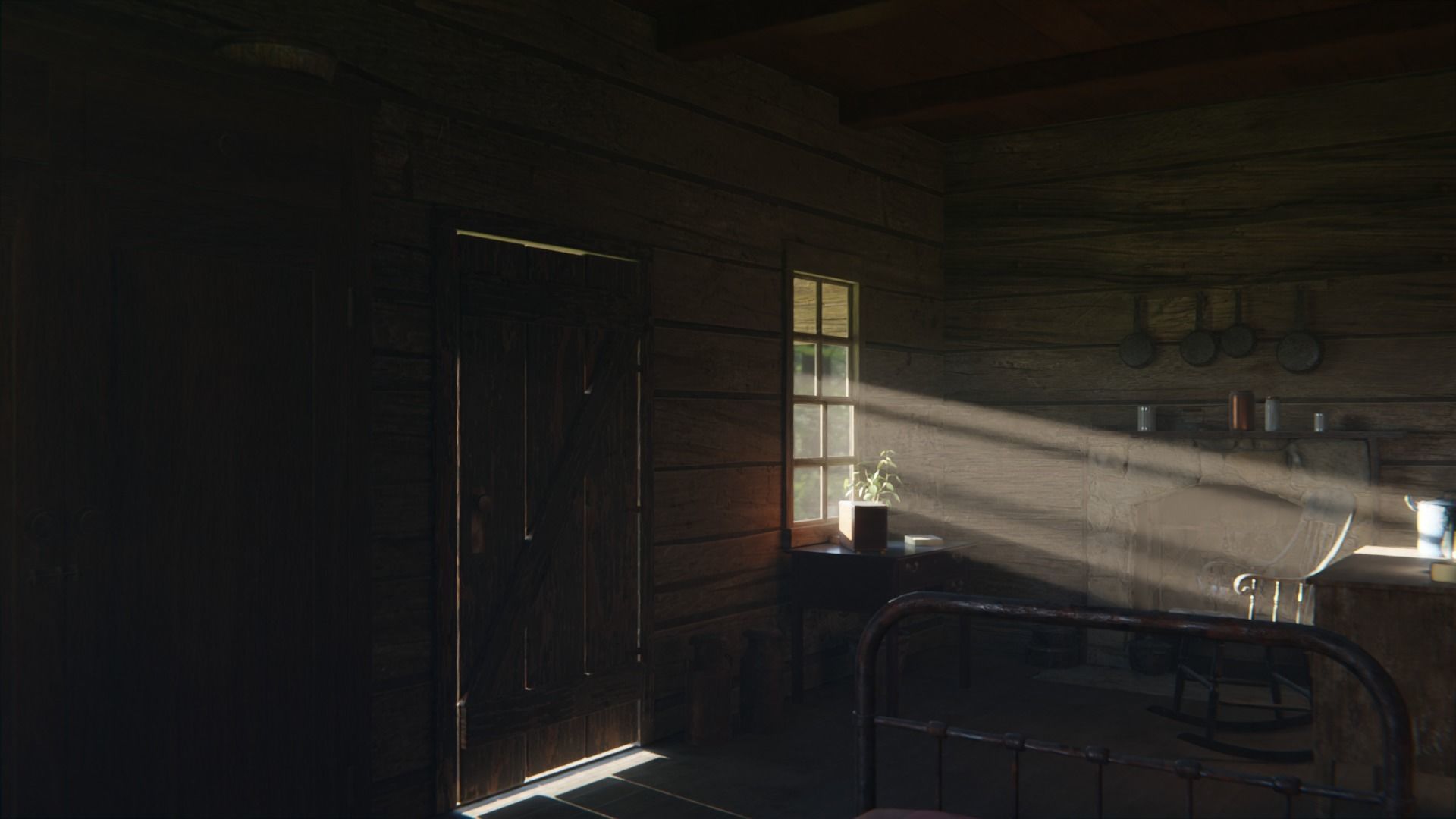 Cabin in the Woods 3d Scene 3D model_14