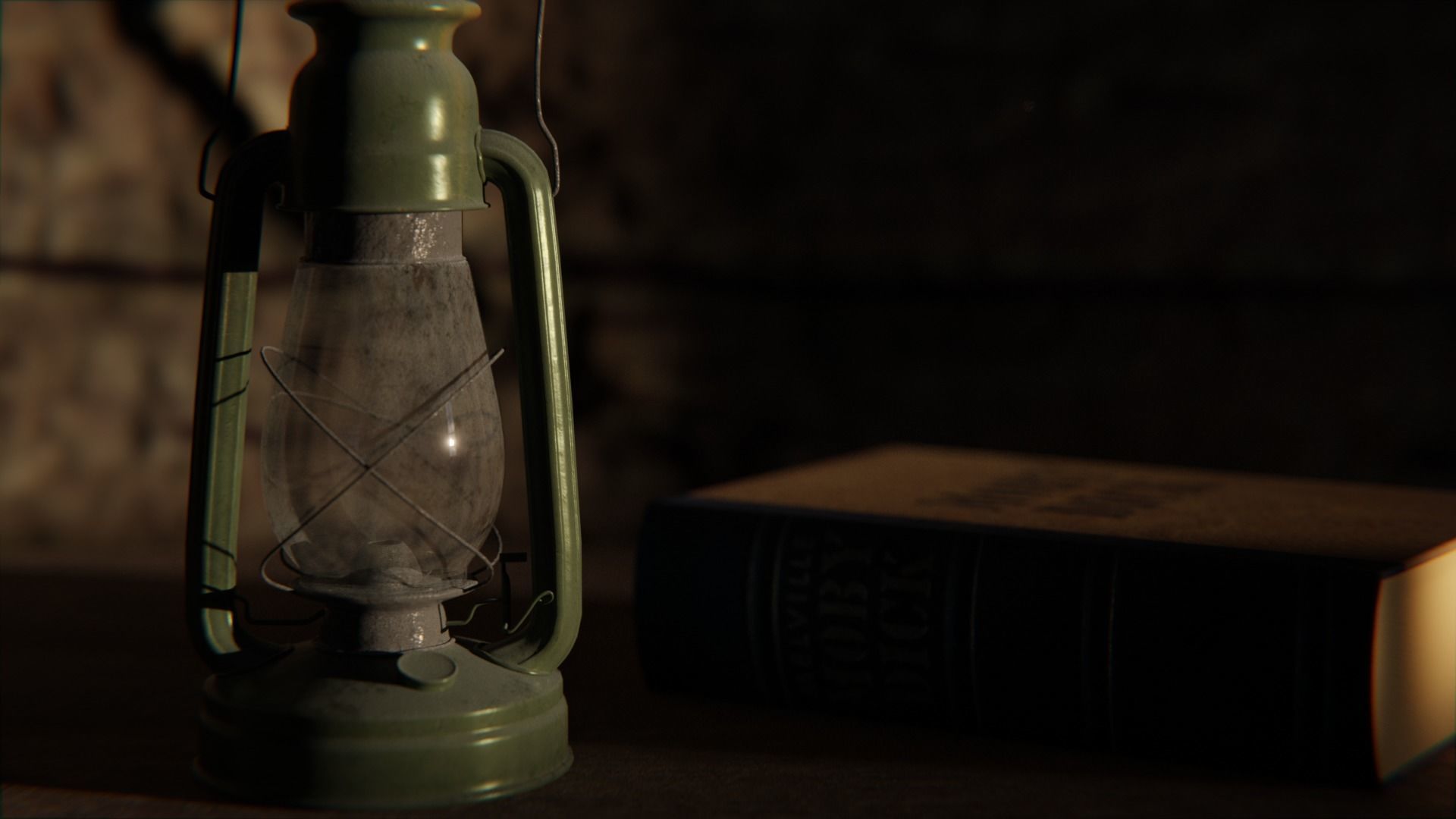 Cabin in the Woods 3d Scene 3D model_4