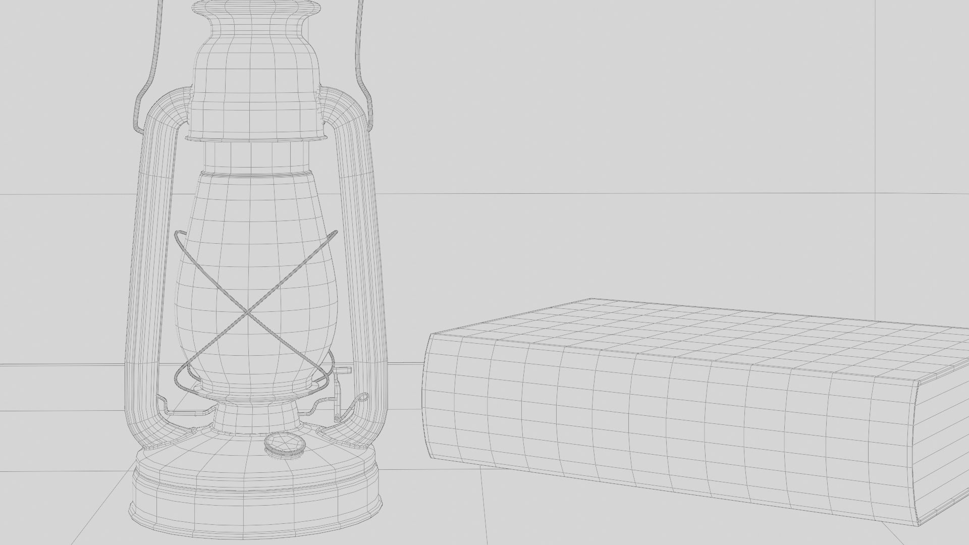 Cabin in the Woods 3d Scene 3D model_22