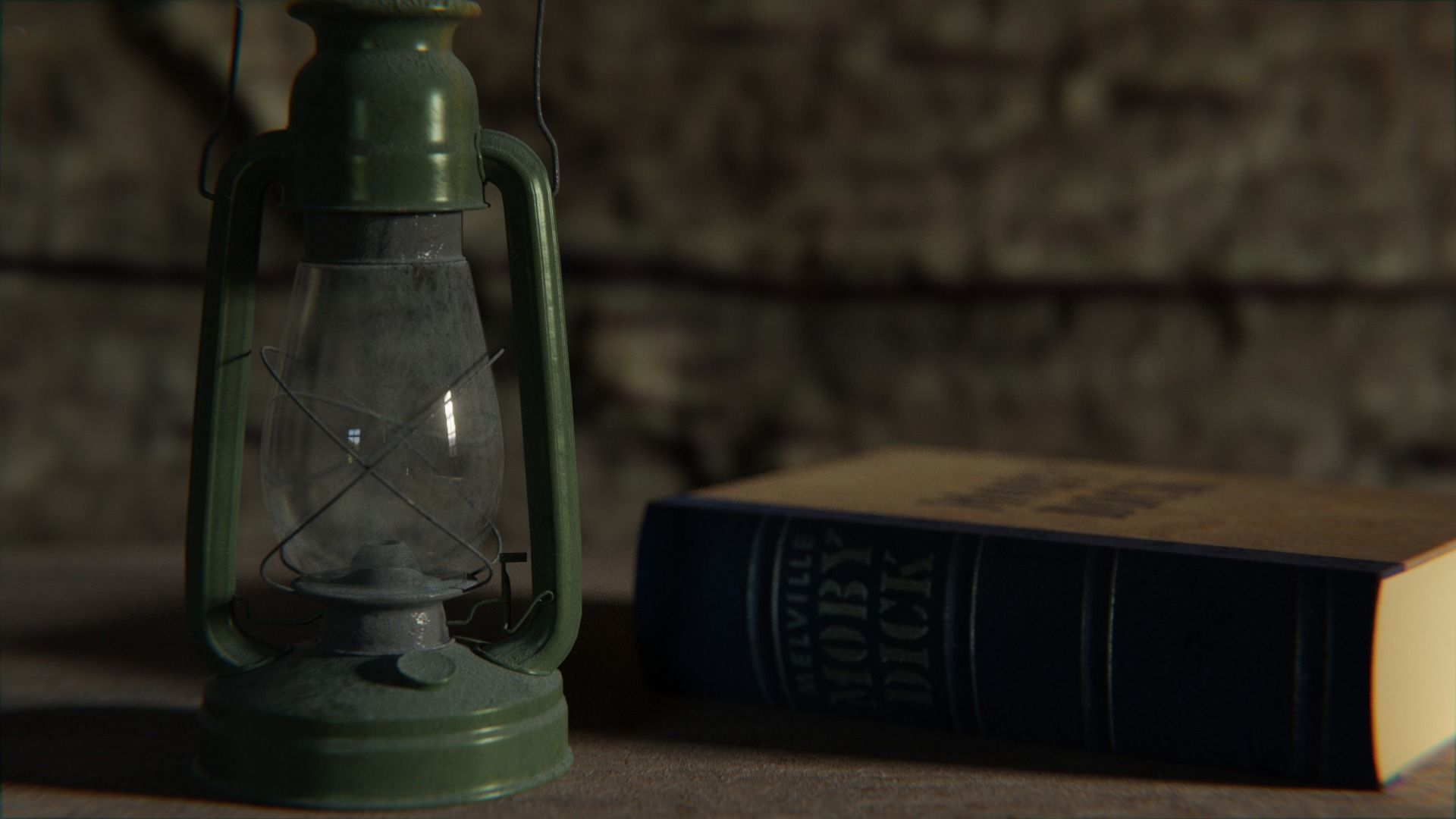 Cabin in the Woods 3d Scene 3D model_11