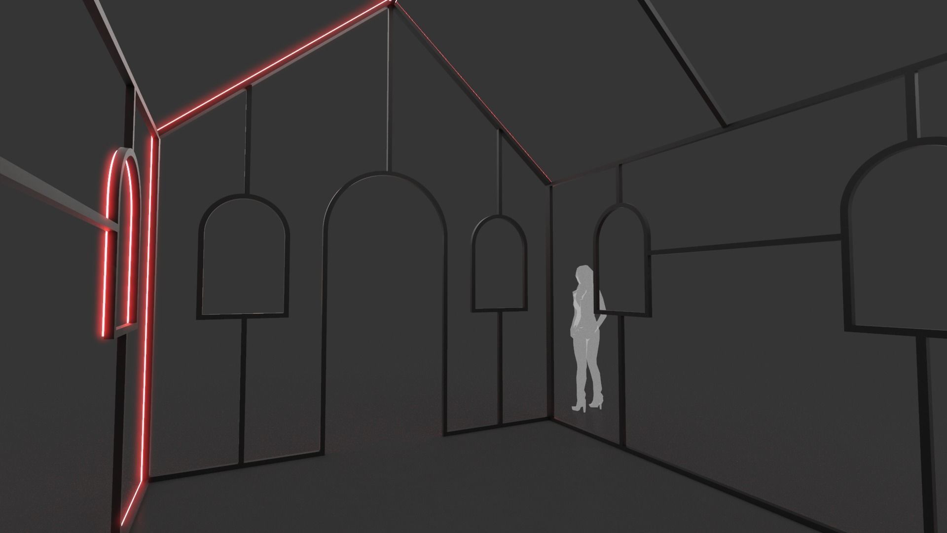 House Outline 1 3D model_5