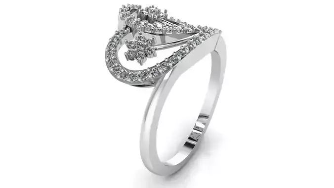  Diamond Ring Jewelry 3D print model