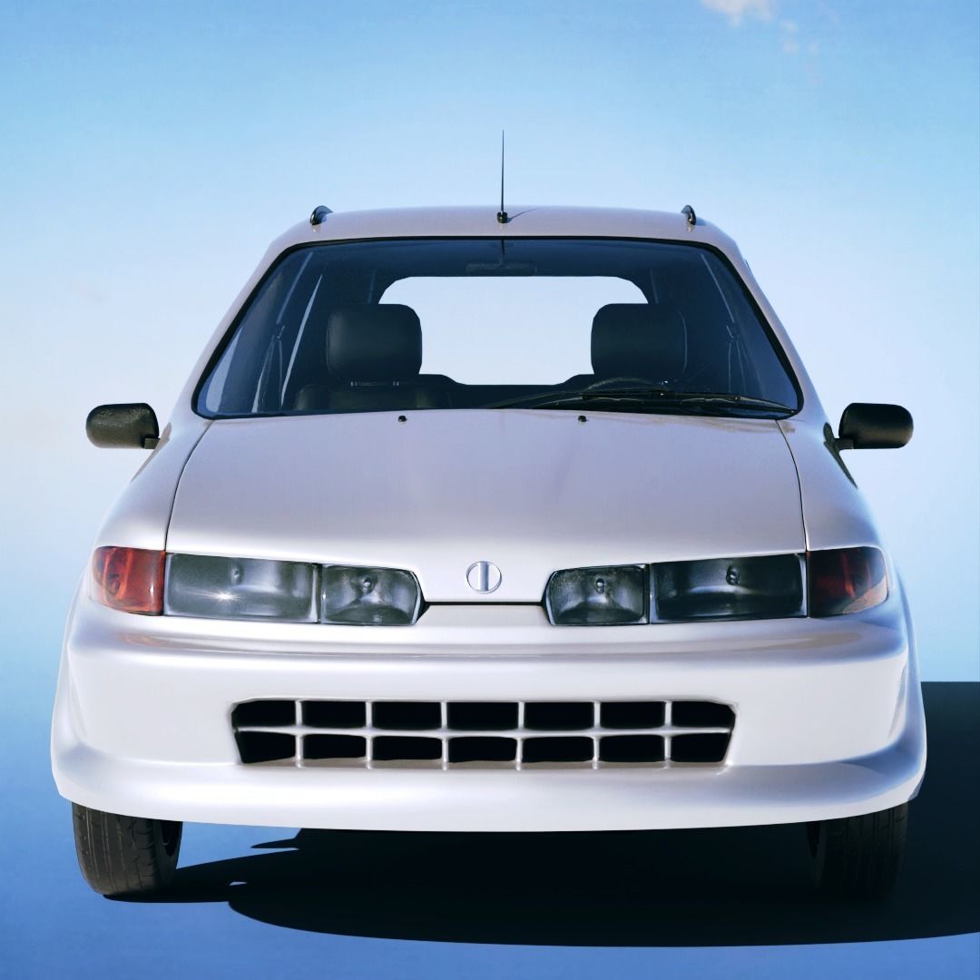 Zhonghua Zidantou 1994 Low-poly 3D model_4