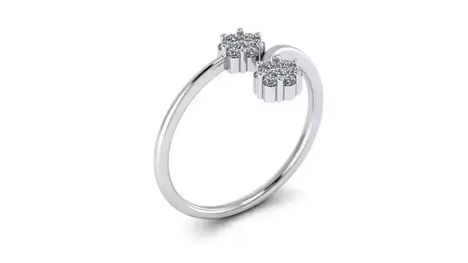  Diamond Ring Jewelry 3D print model