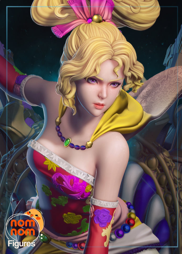 Terra with Magitek from Final Fantasy 3D print model_1