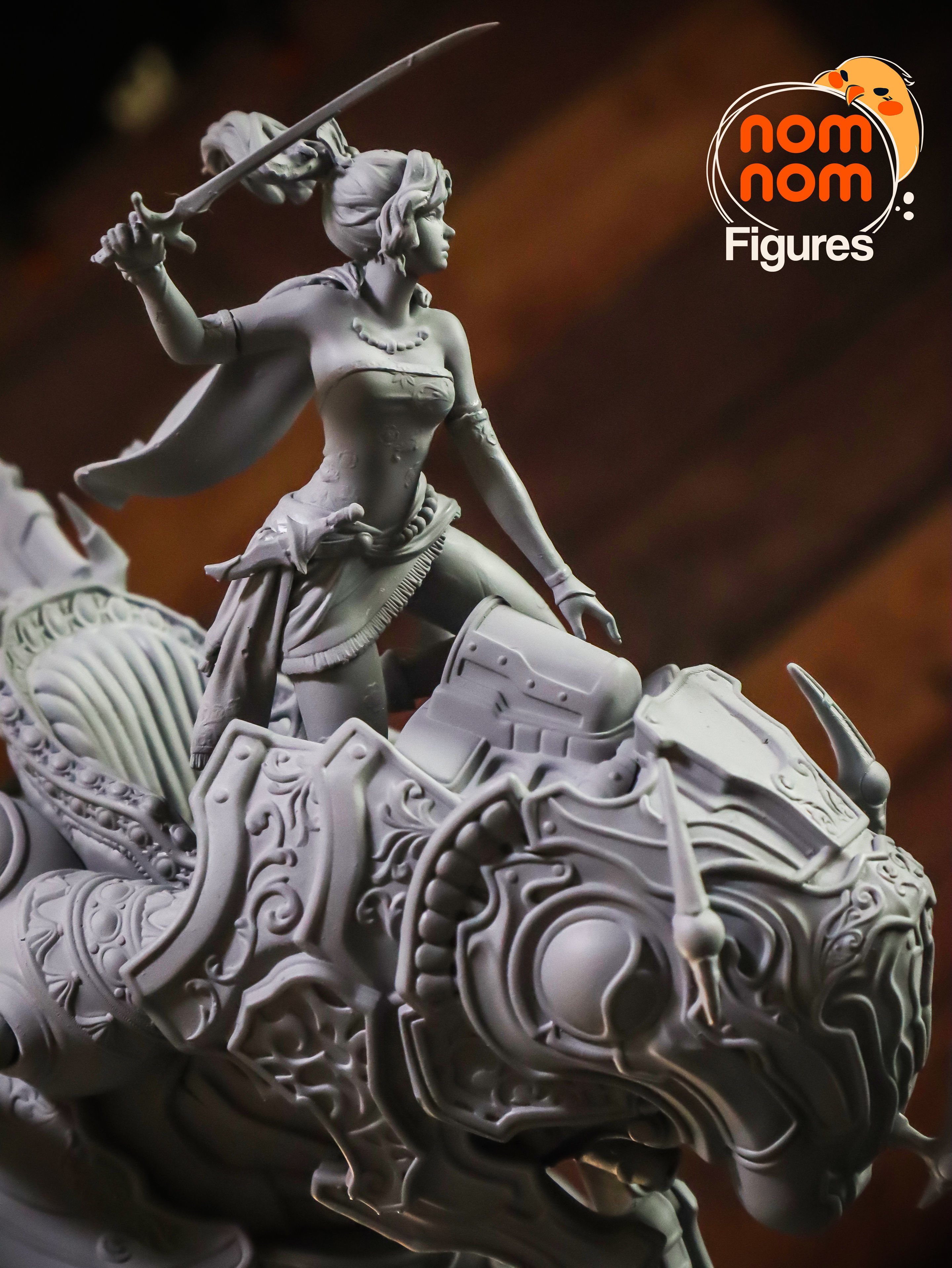 Terra with Magitek from Final Fantasy 3D print model_19