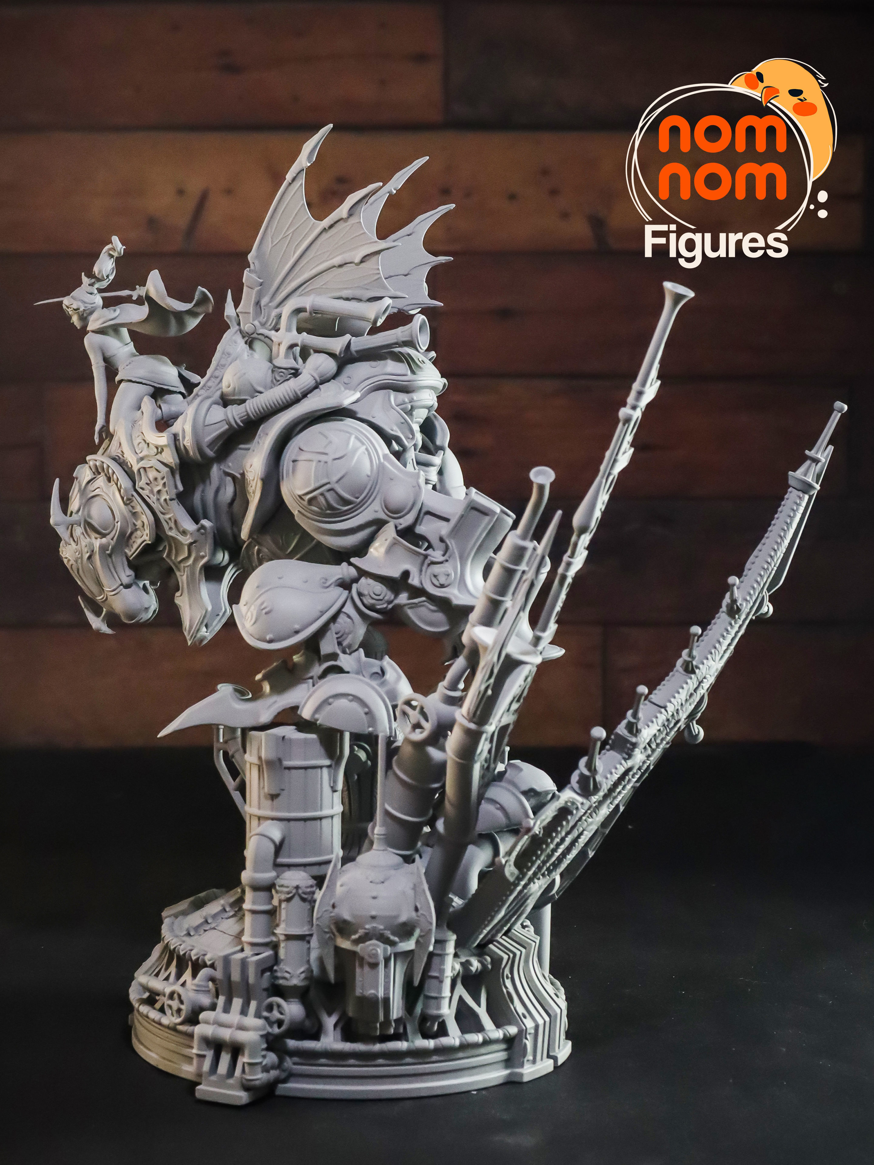 Terra with Magitek from Final Fantasy 3D print model_13