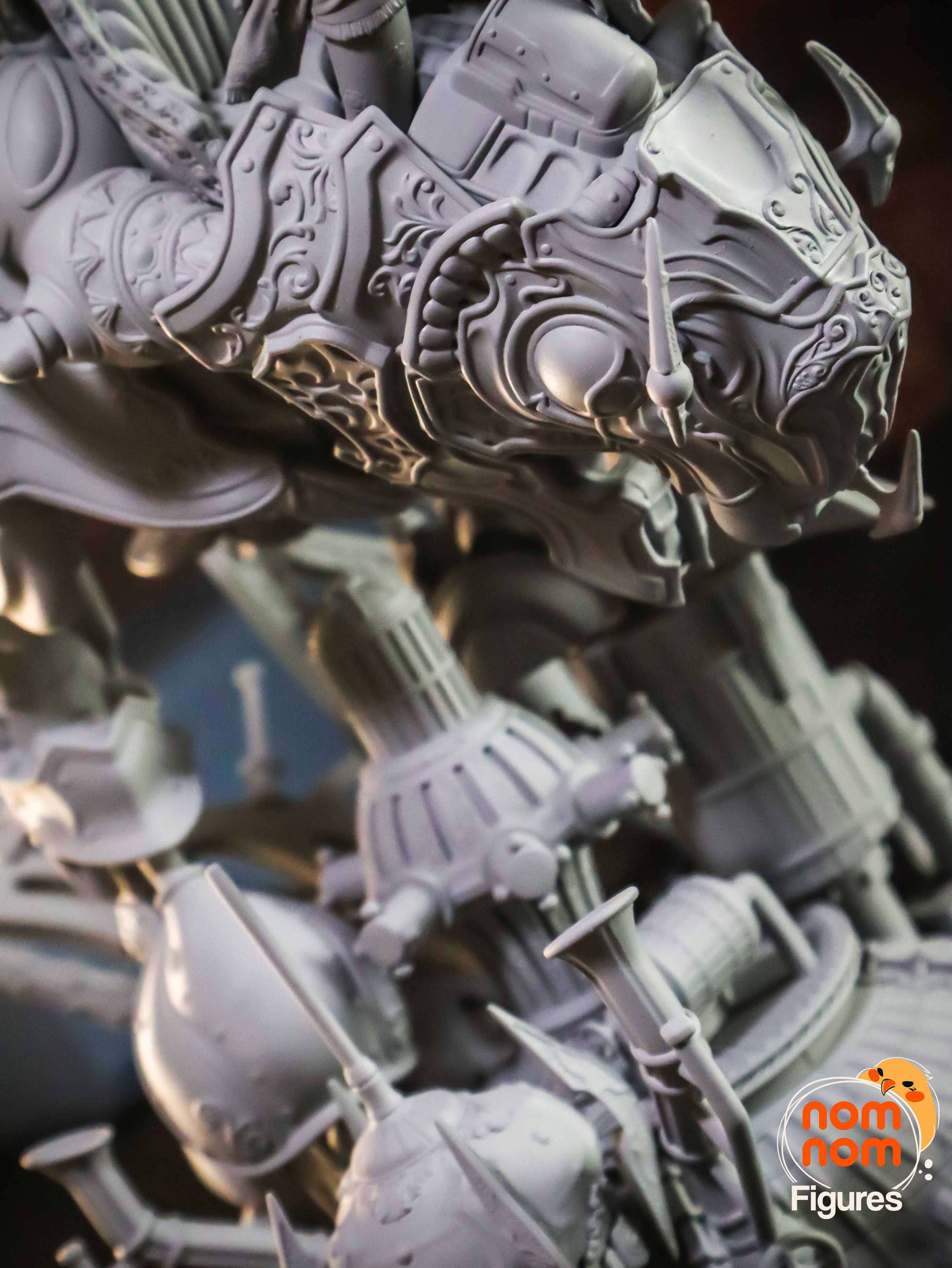 Terra with Magitek from Final Fantasy 3D print model_16