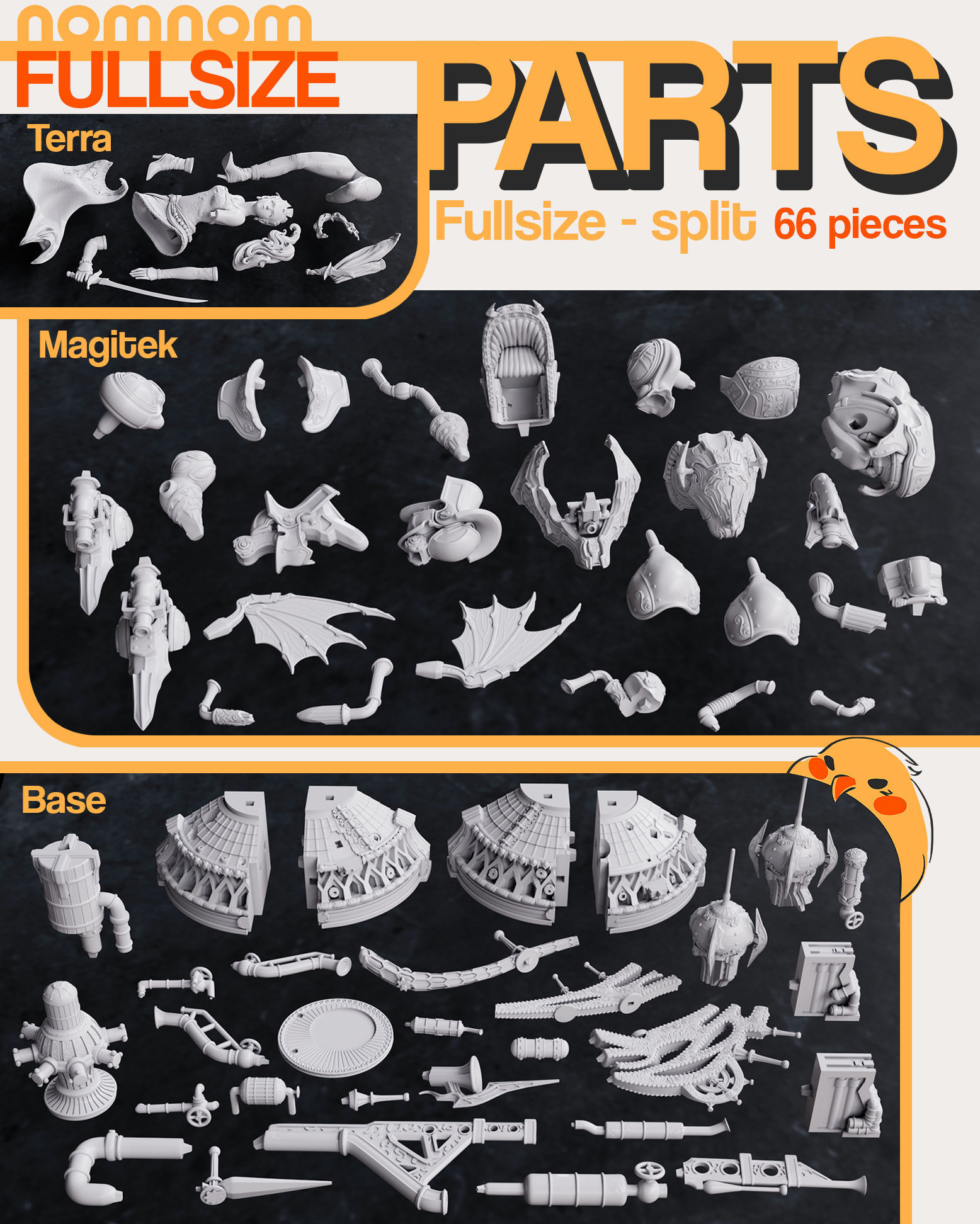 Terra with Magitek from Final Fantasy 3D print model_2