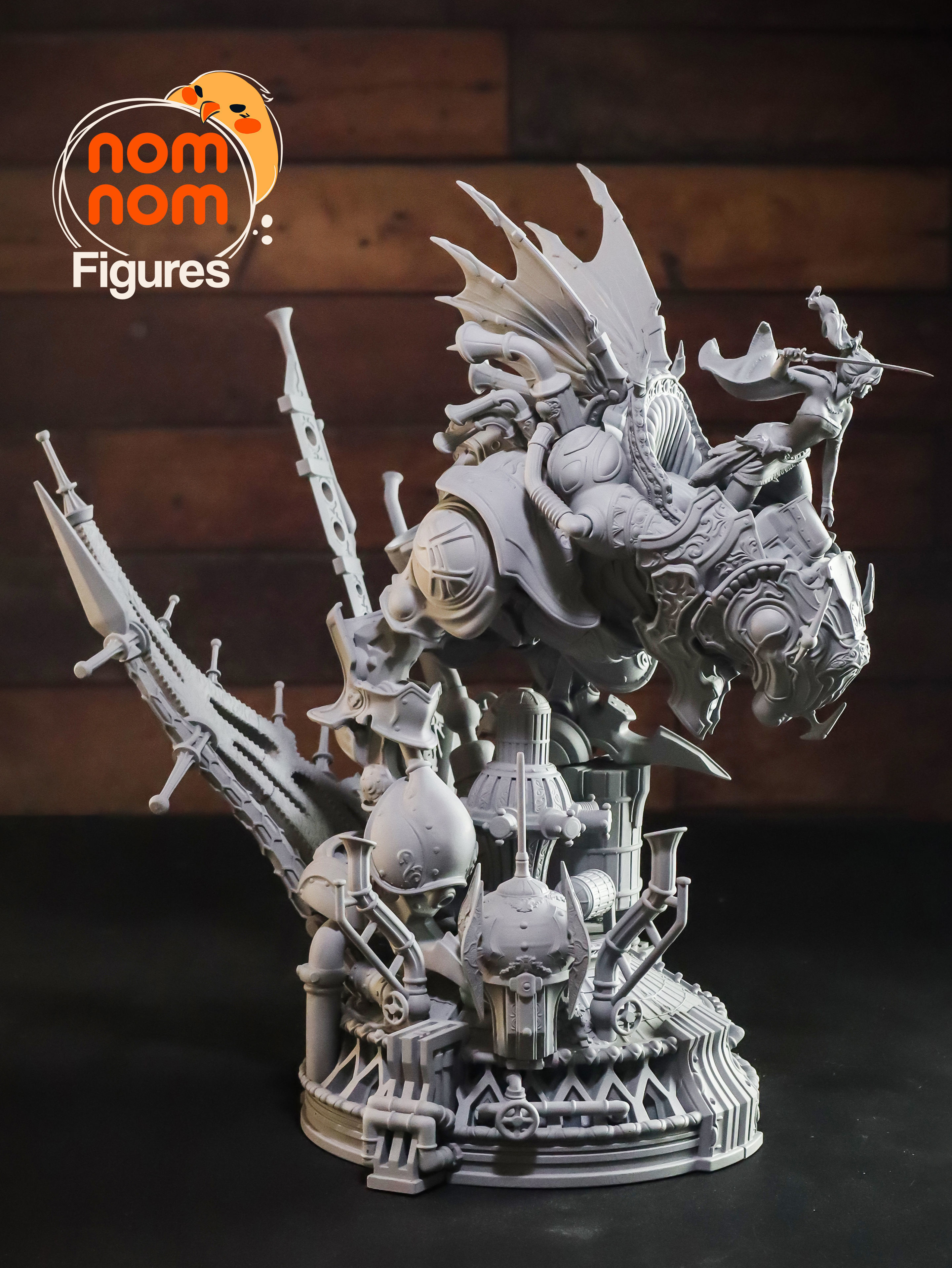 Terra with Magitek from Final Fantasy 3D print model_18