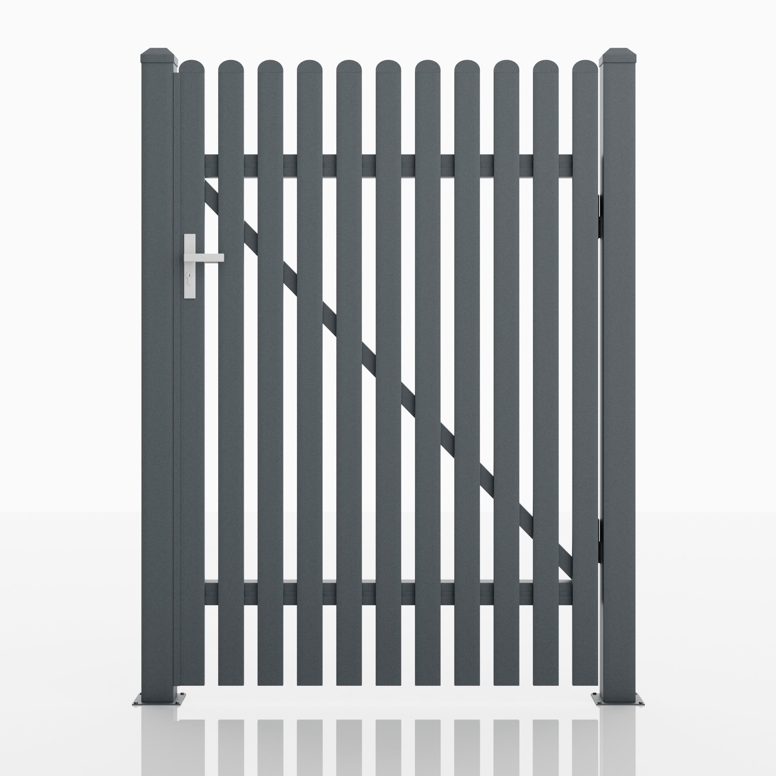 Aluminum Walkway Gate - Model 3 - 3D model_3